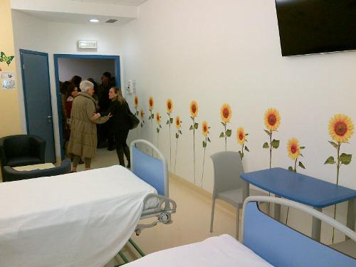 La Stanza Rosa del Pronto Soccorso dell'Ospedale nel giorno dell'inaugurazione - Gorizia 19/12/2014