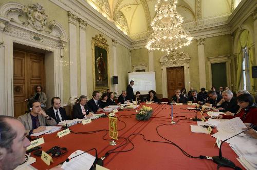 L'Assemblea del Gruppo Europeo di Cooperazione Territoriale (GECT) "Euregio Senza Confini" - Trieste 22/12/2014