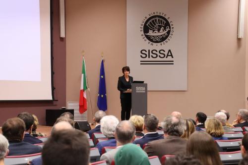 L'intervento dell'assessore alla Ricerca e università Alessia Rosolen all’inaugurazione del nuovo anno accademico della Scuola internazionale di studi superiori e avanzati di Trieste.
