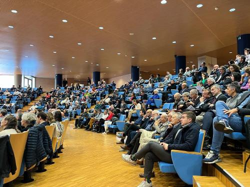 Il pubblico presente in auditorium.