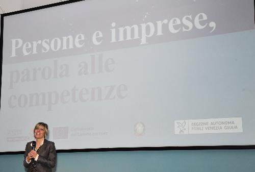 L'assessore Zilli all'evento "Persone e imprese, parola alle competenze" a Trieste