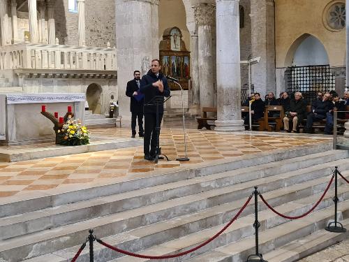 Il governatore Massimiliano Fedriga interviene dedicato ai 25 anni dal riconoscimento del sito Unesco di Aquileia.