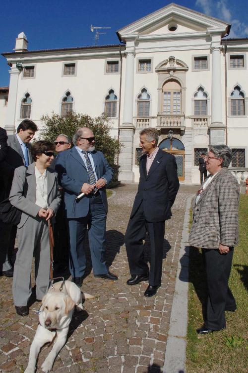 Riccardo Illy (Presidente Regione Friuli Venezia Giulia) a Villa Masieri di Luseriacco di Tricesimo. (Tricesimo 19/10/07)
