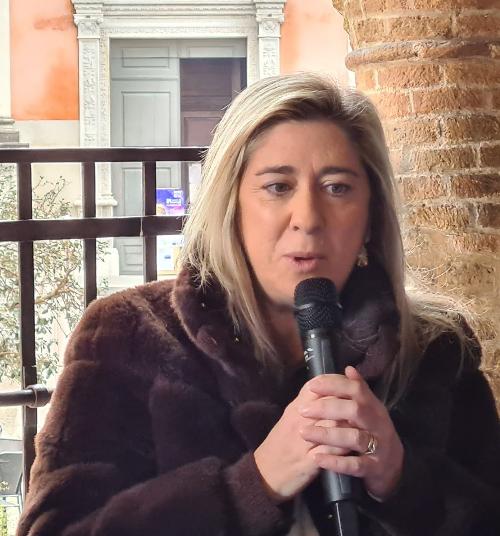 L'intervento di Amirante nella loggia del Municipio 