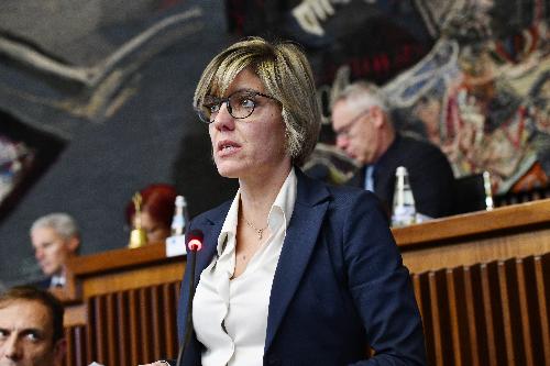 L'assessore regionale Barbara Zilli 