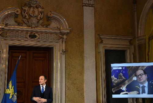 Il governatore del Friuli Venezia Giulia Massimiliano Fedriga, traccia il bilancio del 2023 nel corso della consueta conferenza stampa di fine anno.
