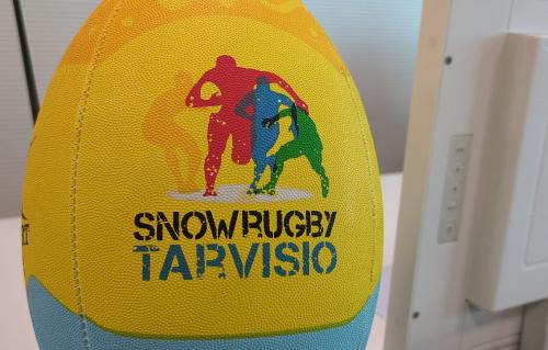 Il logo di Snow Rugby Tarvisio in programma dal 12 al 14 gennaio.