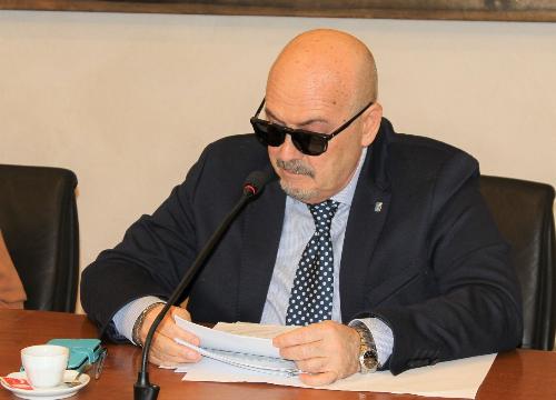 L'assessore Sebastiano Callari in Giunta 