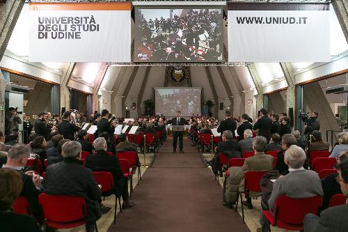 Cerimonia d'inaugurazione del XXXVII Anno Accademico dell'Università - Udine 19/01/2015