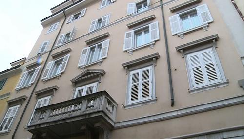 Casa Rusconi, in via della Valle, nella quale sono stati inaugurati i tre nuovi appartamenti "domotici" realizzati dall'Azienda pubblica di servizi alla persona ITIS - Trieste 03/02/2015