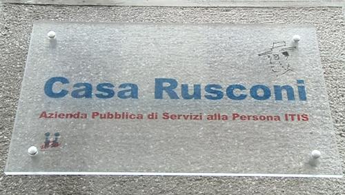 Casa Rusconi, in via della Valle, nella quale sono stati inaugurati i tre nuovi appartamenti "domotici" realizzati dall'Azienda pubblica di servizi alla persona ITIS - Trieste 03/02/2015