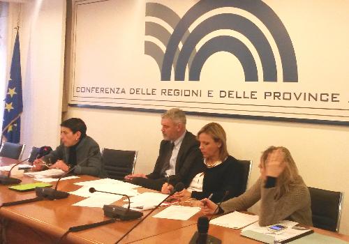 Paolo Panontin (Assessore regionale Funzione pubblica, Autonomie locali, Coordinamento Riforme) al Tavolo di coordinamento delle Regioni in materia di Agenda Digitale - Roma 04/02/2015
