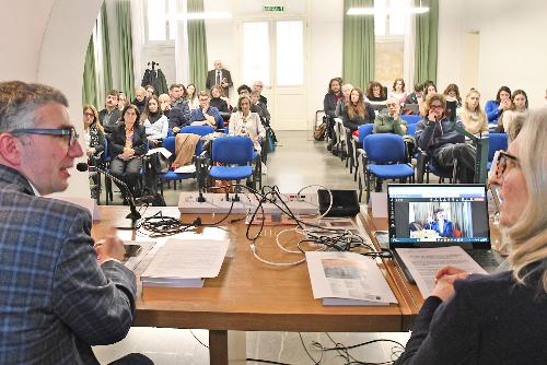 L'assessore Roberti interviene al convegno "Italiano nel mondo e lingue minoritarie dentro e fuori i confini italiani" all'Università di Udine