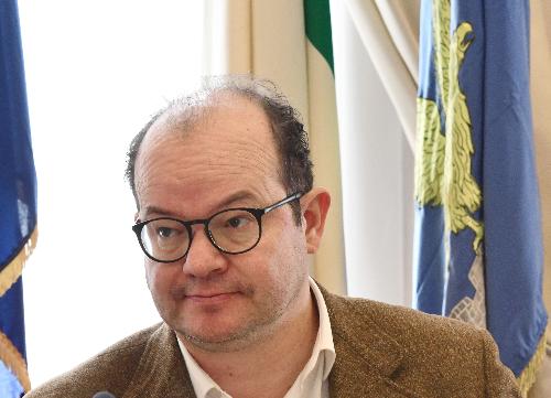 L'assessore regionale Mario Anzil