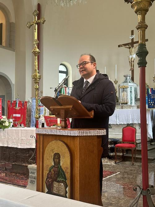 L'intervento di Anzil nella chiesa di Canebola