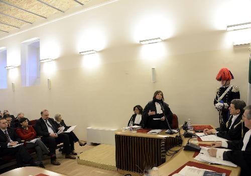 Inaugurazione dell'Anno Giudiziario della Sezione giurisdizionale della Corte dei Conti del Friuli Venezia Giulia - Trieste 27/02/2015