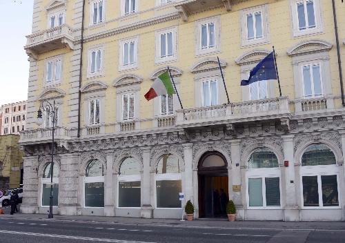 Sede della Sezione giurisdizionale della Corte dei Conti del Friuli Venezia Giulia, in viale Miramare 19 - Trieste 27/02/2015