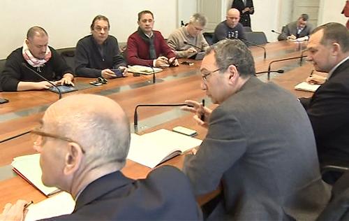 Riunione del Tavolo sulla crisi della CoopCa con Sergio Bolzonello (Vicepresidente Regione FVG e assessore Attività produttive e Cooperazione), sindacati confederali, rappresentanti dei lavoratori e dell'Azienda - Trieste 20/03/2015