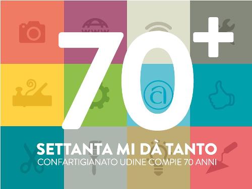 Manifesto per le celebrazioni di San Giuseppe Artigiano e i 70 anni di Confartigianato Udine (Tratto da confartigianatoudine.com)
