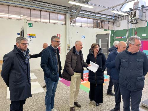 L'assessore Roberti visita la Casa dell'Immacolata di Udine con una delegazione di parlamentari 