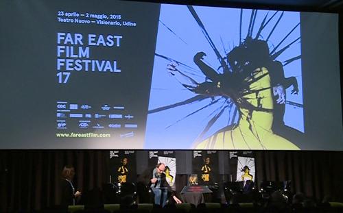 Conferenza stampa di presentazione della XVII edizione di "Far East Film Festival", al Cinema Visionario - Udine 08/04/2015