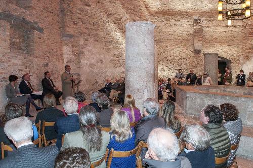 Presentazione del volume "L'Aula meridionale del Battistero di Aquileia. Contesto, scoperta, valorizzazione" - Aquileia 11/04/2015 (Foto © G. Baronchelli)