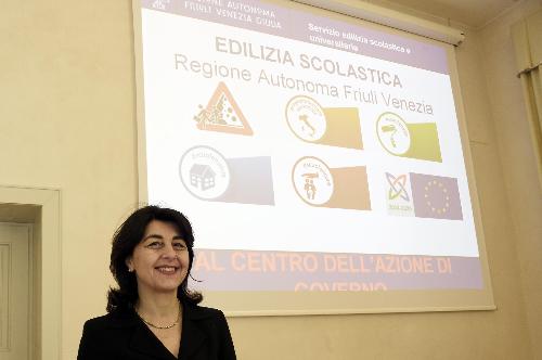 Mariagrazia Santoro (Assessore regionale Edilizia) – Trieste 14/04/2015