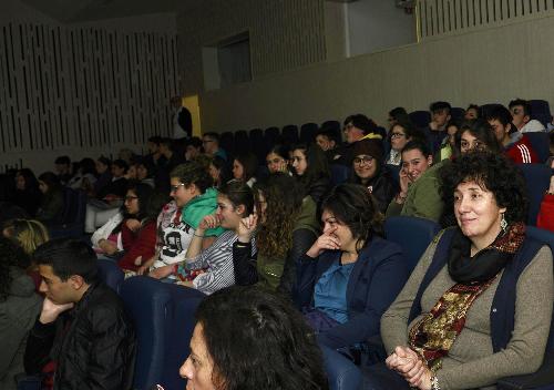 Loredana Panariti (Assessore regionale Lavoro, Formazione, Istruzione, Pari Opportunità, Politiche giovanili, Ricerca e Università) al Meeting nazionale delle scuole nelle trincee della Grande Guerra, parte integrante del Programma nazionale di Educazione alla Cittadinanza democratica "Dalla Grande Guerra alla Grande Pace" (Anno scolastico 2014-2015) - Udine 17/04/2015