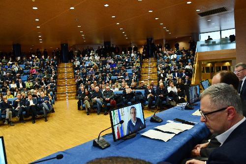 L'assessore Stefano Zannier interviene al convegno dedicato al Fondo di rotazione regionale in agricoltura 