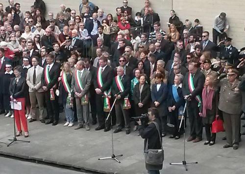 Celebrazioni della Liberazione al Monumento Nazionale della Risiera di San Sabba - Trieste 25 aprile 2015