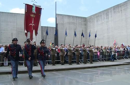 Celebrazioni della Liberazione al Monumento Nazionale della Risiera di San Sabba - Trieste 25 aprile 2015