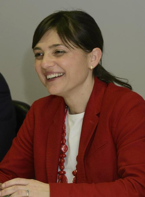 Debora Serracchiani (Presidente Regione Friuli Venezia Giulia) - Udine 08/05/2015
