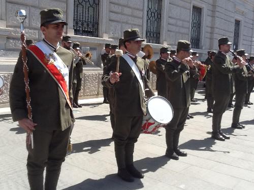 Celebrazioni della Federazione delle Associazioni Sarde in Italia (FASI) quest'anno dedicate al centenario di costituzione della Brigata Sassari, in piazza Unità d'Italia - Trieste 10/05/2015