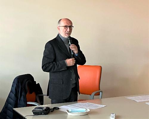 L'intervento dell'assessore regionale alla Salute, Riccardo Riccardi.