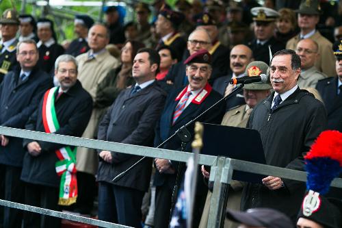 Domenico Rossi (Sottosegretario Difesa) al IV Raduno nazionale di Assoarma - Udine 23/05/2015