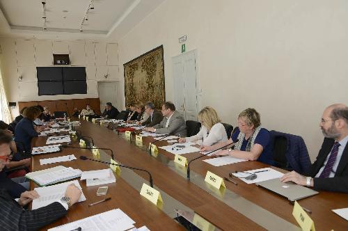 Riunione del Comitato istituzionale paritetico per i problemi della minoranza slovena - Trieste 28/05/2015