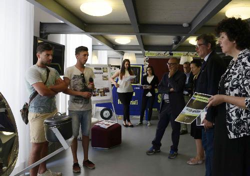 Giovanni Da Pozzo (Presidente CCIAA Udine) e Loredana Panariti (Assessore regionale Lavoro e Formazione) alla Giornata di presentazione dell'Agenda del Futuro - Udine 2024 - Udine 09/06/2015