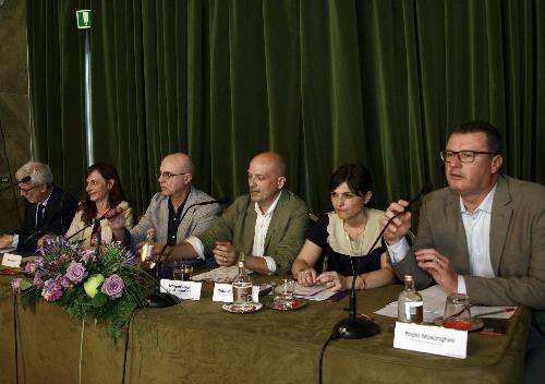 Debora Serracchiani (Presidente Regione Friuli Venezia Giulia) al convegno "Il valore della Legalità" organizzato dall'Istituto Alina - Udine 05/06/2015