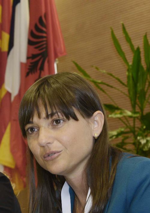 Debora Serracchiani (Presidente Regione Friuli Venezia Giulia) al Food East Research and Innovation Forum 2015 - Udine 24/06/2015