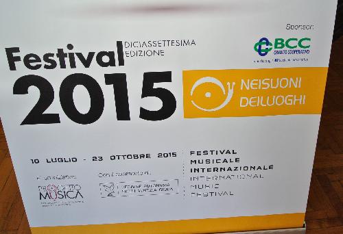 Presentazione della XVII edizione del Festival di musica e territori "Nei Suoni Dei Luoghi" - Trieste 02/07/2015