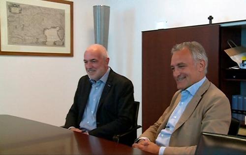 Dario Ermacora (Presidente Coldiretti FVG) e Danilo Merz (direttore Coldiretti Udine) – Udine 13/07/2015