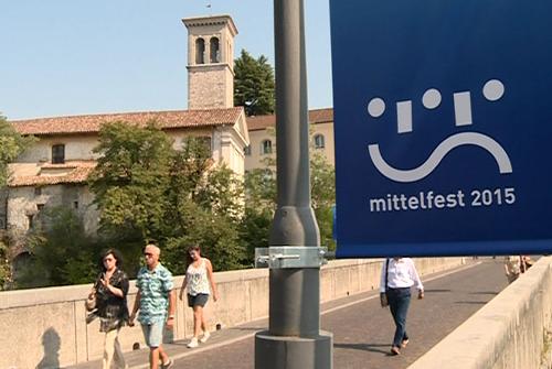 Cividale nel giorno dell'inaugurazione della XXIV edizione di Mittelfest - Cividale del Friuli 18/07/2015