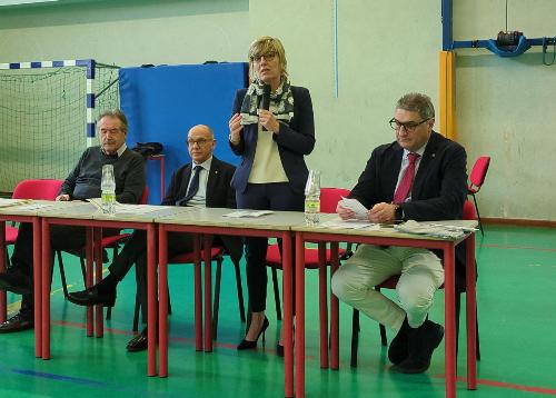 L'assessore regionale Barbara Zilli all'evento Eureka sulla resilienza