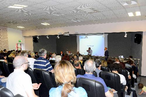 L'evento #visioncarnia, organizzato dal GAL Euroleader della Carnia nell'Auditorium dell'Istituto comprensivo - Paularo 29/07/2015 (Foto Ulderica Da Pozzo)