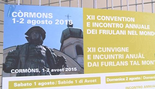 XII convention e incontro annuale dei friulani nel mondo - Cormons 02/08/2015