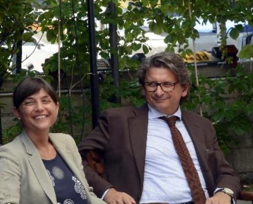 Debora Serracchiani (Presidente Friuli Venezia Giulia) e Zeno D’Agostino (commissario Autorità portuale) in una foto d'archivio