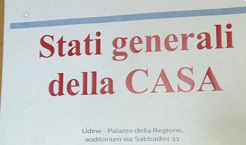 Stati generali della Casa, nell'Auditorium della Regione FVG - Udine 02/09/2015