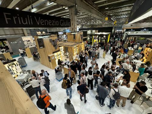 Un momentro dell'edizione Vinitaly 2024