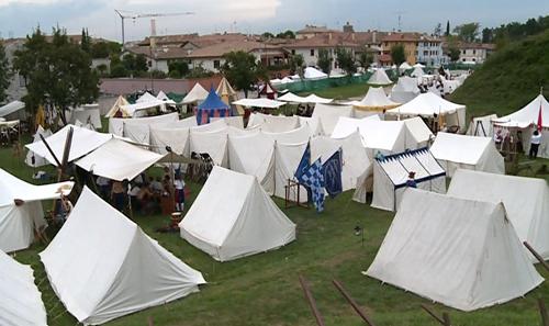 Mostra storica della rievocazione "A.D. 1615 Palma alle armi", allestita alla polveriera di contrada Garzoni - Palmanova 04/09/2015