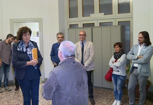 Loredana Panariti (Assessore regionale Lavoro e Pari Opportunità) visita il Parco Basaglia - Gorizia 14/09/2015